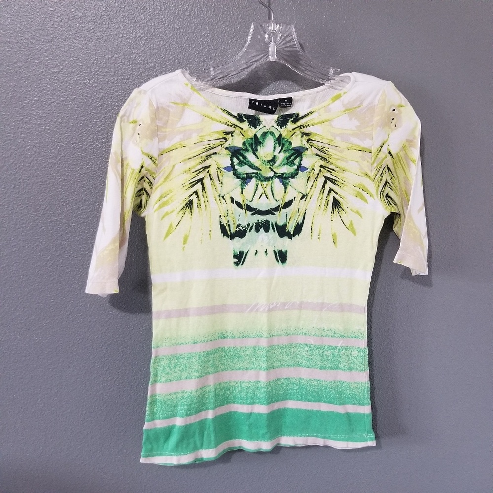 Tribal Brand Womens Top Size XS